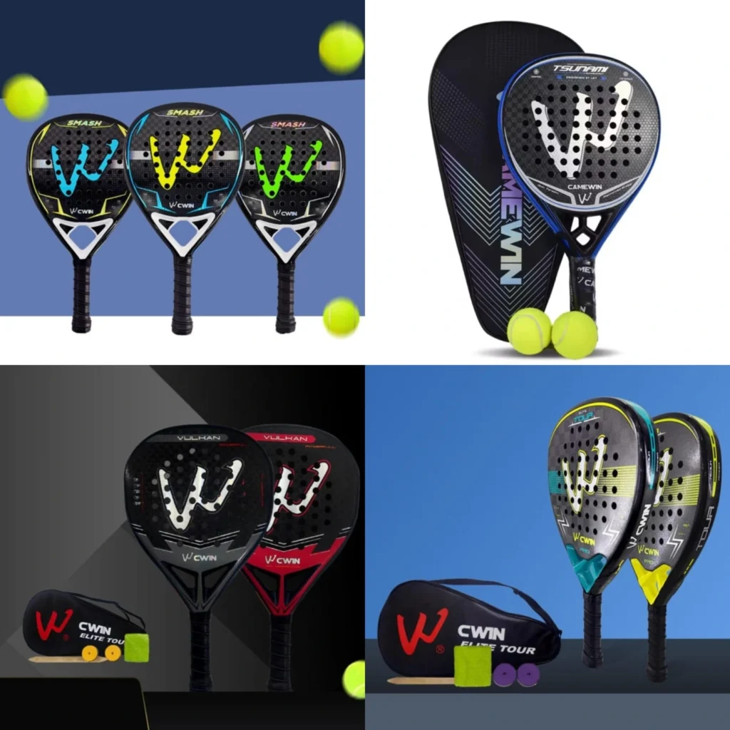 Advanced and professional Camewin padel rackets