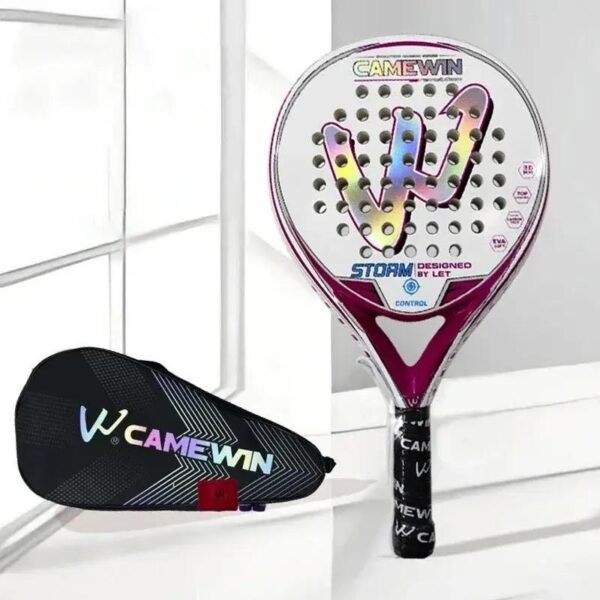 CWIN 4018 Lightweight Premium Carbon Fiber Padel Racket