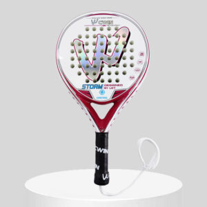 CWIN 4018 Lightweight Premium Carbon Fiber Padel Racket With Bag