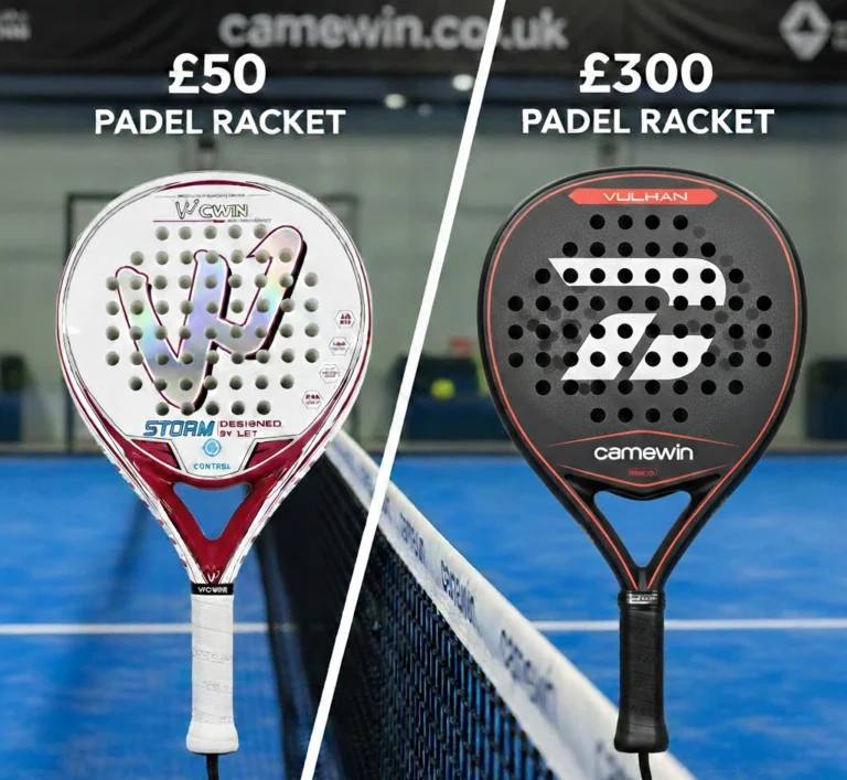 £50 vs £300 Padel Racket Comparison