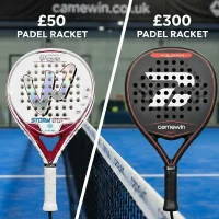 £50 vs £300 Padel Racket Comparison